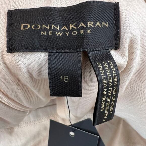 Donna Karan New York Boat Neck Lace Sleeveless Shift Dress Women's Size 16 - Picture 15 of 16